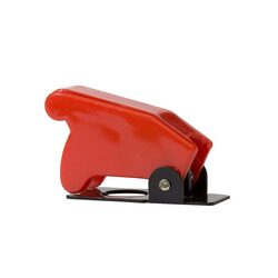KT Accessories Red Toggle Switch Safety Cover to Suit Metal Toggle Switch (Model No. KT71007), Bulk Pack