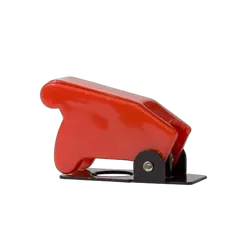 KT Accessories Red Toggle Switch Safety Cover to Suit Metal Toggle Switch (Model No. KT71007), Bulk Pack