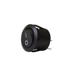 KT Accessories Round Rocker Switch, On/Off, 20mm Diameter, 20Amps at 12V,