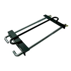 KT Accessories Battery Hold Down Clamp, Metal, 225mm Bolt, Suits 175mm Wide