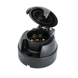 KT Accessories 7 Pin, Large Round, Trailer Socket