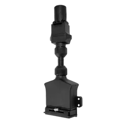 KT Accessories 7 Pin, Small Round Socket to Flat Plug, Standard