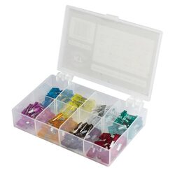 KT Accessories Mini Blade Fuse Kit, Assorted, 96 Pieces