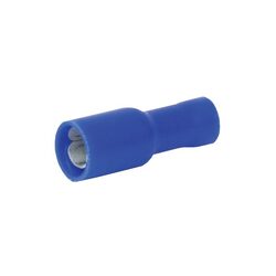KT Accessories Terminals, Bullet, Blue, Female, Pack 8