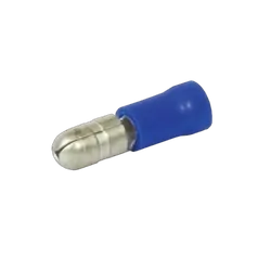 KT Accessories Terminals, Bullet, Blue, Male, Pack 8