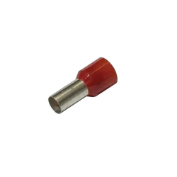 KT Accessories Bootlace Ferrules, Long - Red, 1.0mm