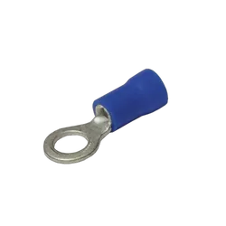 KT Accessories Terminals, Ring, Blue, 10mm