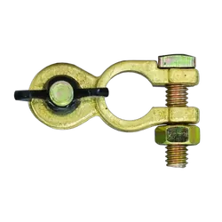 KT Accessories Battery Terminal, Negative, Wing Nut, Red, 35mm - 50mm, Pack