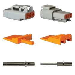 KT Accessories Deutsch DTM Kit, Complete, 3 Way