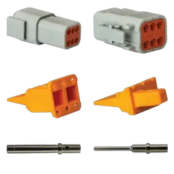 KT Accessories Deutsch DTM Kit, Complete, 6 Way