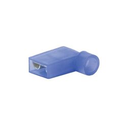 KT Accessories Terminals, Flag, Fully Insulated, Blue, 6.3mm