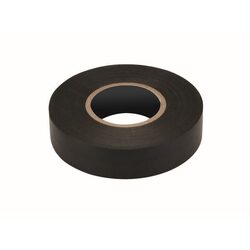 KT Accessories PVC Insulation Tape, Black, 19mm x 20M Roll