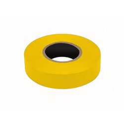 KT Accessories PVC Insulation Tape, Yellow, 19mm x 20M Roll