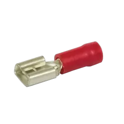 KT Accessories Quick Connect, Red, Female, 6.3mm