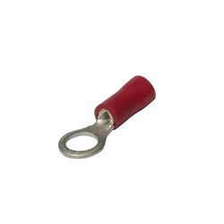 KT Accessories Terminals, Ring, Red, 4mm