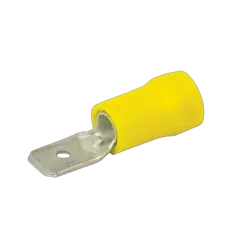 KT Accessories Terminals, Quick Connect, Yellow, 6.3mm