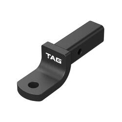 TAG Tow Ball Mount - 143mm Long, 90° Face, 50mm Square Hitch