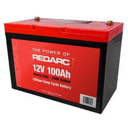 Redarc 100Ah Heavy Duty Lithium Deep Cycle Battery