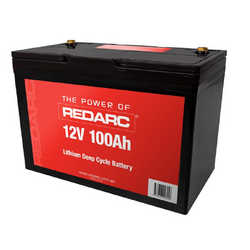 Redarc 100Ah Lithium Deep Cycle Battery