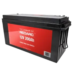 Redarc 200Ah Lithium Deep Cycle Battery