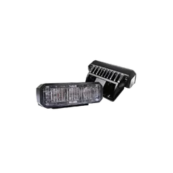 Roadvision LED Strobe Module Amber Hood Mount 11-30V 3 LED 3W 12 Function