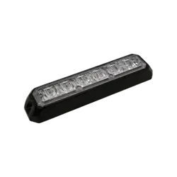 Roadvision LED Strobe Module Amber/ White Surface Mount 11-30V 6 LED 6W 19 Function