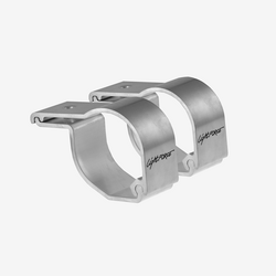 Lightforce Pair Of Bar Clamps (Polished) To Suit 56Mm And 65Mm Diameter Bars