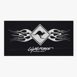 Lightforce Lightforce Flag - Flame Roo Logo