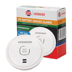 NCE 9 VOLT PHOTOELECTRIC SMOKE DETECTOR