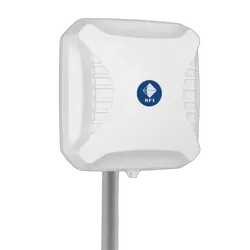 RFI 5G LTE 2x2 MIMO Directional Panel Antenna (698-3800 MHz); 10m Twin HFT195 SMA(M)