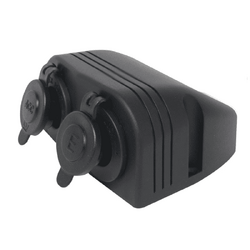 Dual Surface Mount Accessory And Engel Socket 12/24V 20/10A