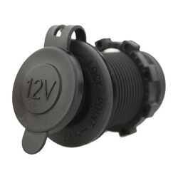 Engel Socket 12/24V With Ruber Cover Rating 20A 12V 10A 24V