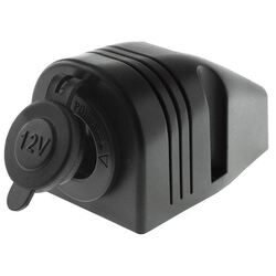 Surface Mount Engel Socket With Rubber Cover Rating 20A 12V 10A 24V