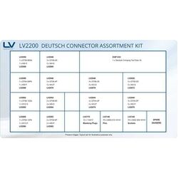 Deutsch Dt Connector Kit Includes Size 16 Crimp Tool ** Can Use Lv2206 **