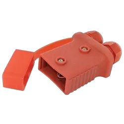 Red Connector Cover Assy With Led Suits 175A Anderson Connector Cable Glands X 2