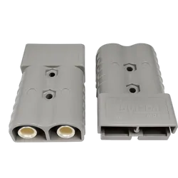 Grey Power Connector 50A[10Pc] Cable Size 8 B&S (8Mm2) Genderless Anderson Type