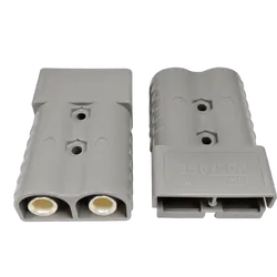 Grey Power Connector 175A[Pair Cable Size 2 B&S (32Mm2) Genderless Anderson Type