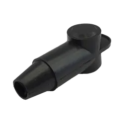 12Mm Insulator Blk [5Pcs] Length 25Mm, Ring Od 12Mm Cable Size: 8B&S - 2B&S