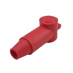 14Mm Ext Insulator Red [5Pcs] Length 32Mm, Ring Od 14Mm Cable Size: 8B&S - 2B&S