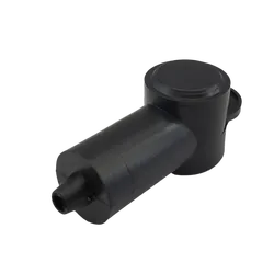 16Mm Ext Insulator Blk [5Pcs] Length 32Mm, Ring Od 16Mm Cable Size: 2Mm - 6Mm