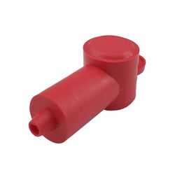 16Mm Ext Insulator Red [5Pcs] Length 32Mm, Ring Od 16Mm Cable Size: 2Mm - 6Mm