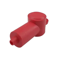 16Mm Ext Insulator Red [5Pcs] Length 32Mm, Ring Od 16Mm Cable Size: 2Mm - 6Mm