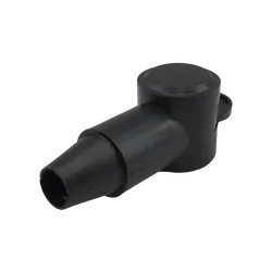 16Mm Insulator Blk [5Pcs] Length 25Mm, Ring Od 16Mm Cable Size: 8B&S - 2B&S