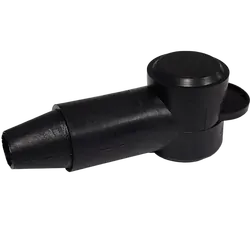 16Mm Ext Insulator Blk [5Pcs] Length 32Mm, Ring Od 16Mm Cable Size: 8B&S - 2B&S