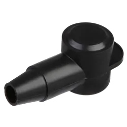 18Mm Insulator Blk [5Pcs] Length 25Mm, Ring Od 18Mm Cable Size: 8B&S - 2B&S