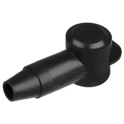 18Mm Ext Insulator Blk [5Pcs] Length 32Mm, Ring Od 18Mm Cable Size: 8B&S - 2B&S