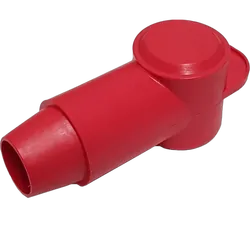 20Mm Insulator Red [5Pcs] Length 33Mm, Ring Od 20Mm Cable Size: 2B&S - 00B&S