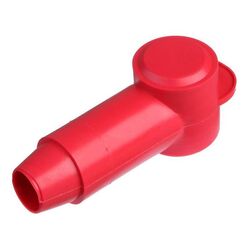 22Mm Ext Insulator Red [5Pcs] Length 44Mm, Ring Od 22Mm Cable Size: 2B&S - 00B&S