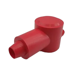 32Mm Insulator Red [5Pcs] Length 44Mm, Ring Od 32Mm Cable Size: 2B&S - 00B&S