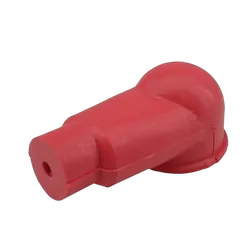 Low Prof Insulator Red[5Pcs] Height 24.8Mm, Ring Od 28.2Mm Cable Size: 6Mm